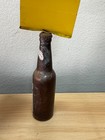 Vintage 1950s Pabst Blue Ribbon Beer Bar Boxer Display Metal Bottle W Orig Sign
