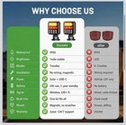 Wireless Trailer Lights  Solar Rechargeable Magnetic Tow Lights