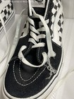 Vans Sk8-hi Platform Checkered Black White High Top Sneakers Size 8