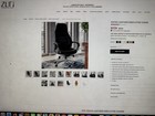 Chair Zuri Gates  Executive  Black Leather Luxury Office  Adjust Over  900 New 