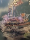 Antique 19th Century Korean 15th C Turtle War Ship Reverse Mirror Framed Rare