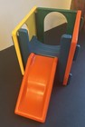 Vintage Little Tikes Dollhouse Size Playground Jungle Gym Slide Climbing Cube