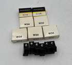 13pc Lot Allen Bradley W34 Thermal Overload Relay Heater W-34 1 80a Element Unit