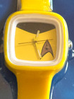 Star Trek Original Series Retro Analogue Watch By Zeon - Yellow Command  new 