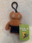 Little Uglys Uglydoll Plush Wage Original 2004 - 4    Backpack Hanger Clip Nwt