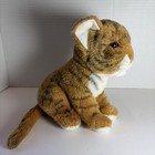 Hansa Hand Crafted Tiger Plush Small Life Like Plush 7 Inches Stuffed Animal