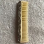 Vintage Dresser Vanity Set Silver Plate Hand Mirror Brush Comb 3 Piece