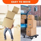 Maxworks 80854 Furniture Movers Dolly With Wheels - 200 Lb  Standard  Black