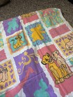 Vintage 90s Disney The Lion King 2 Piece Twin Bed Sheet Set Rare Pattern  