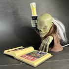 Tales From The Crypt Candelabra Crypt Keeper Light Up W  Book Halloween 1996