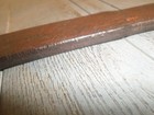 Tawse cane 2 Tail Genuine Leather Huntly Aberdeenshire Rare Old Tawse