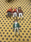 Vintage 1974 Playmobil Geobra Figures Lot Of 10 Loose Original People Toys