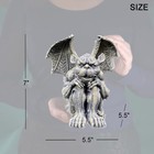 Gargoyle Statue Outdoor Garden Decor - 7  Guardian Sculpture Figurine  Yard Art