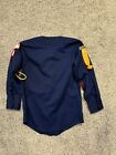 Vtg Bsa Boy Scouts Official Shirt Boy Scouts Uniform Ohio Badges And Pens  