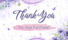      Thank You Cards Thank You For Your Purchase Cards Ebay Seller Thank You Cards