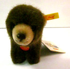 Steiff Bear  browny   Plush Made In Germany Brown Stuffed Animal Teddy 5 1 2 