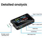 4 5 36v Usb type-c Digital Power Tester Voltage Current Capacity Meter Detector