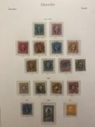 Sweden 1855-1969 Stamp Collection In Kabe Album see Pics On Description 