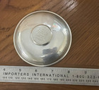 Sterling Coin Dish Or Bowl With Coin In Center    1964 Kennedy   54 G