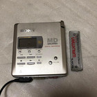 Sony Mz-r55 Md Walkman Portable Minidisc Recorder Player Silver Tested Working