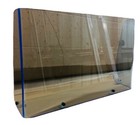 22 1 2  Universal Boat Windshield   1 4  Premium Blue Plexiglass  Center Console