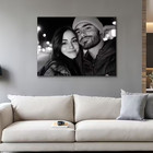 Custom Couple Illustration From Photo  Personalized Couple Portrait For Bedrooms