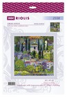 Riolis Counted Cross Stitch Kit 2338 Landscape With Cypresses  After Klimt