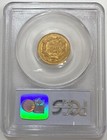 1856-s  3 Gold Indian Princess Head Pcgs Xf45