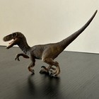 Schleich Velociraptor Dinosaur Model Figure Raptor Toy Movable Hinged Jaws 2011