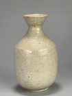 Korean Antique Joseon Dynasty White Porcelain Vase Bottle Vintage