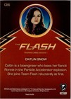 2016 Cryptozoic The Flash Season 1 Character Bios Trading Card  cb6 Caitlin Snow
