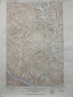 1899 Methow Nw  Washington State Quadrangle Usgs Topo Map Old Roads Trails Mines