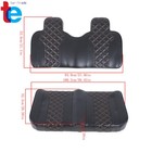 For Ezgo Txt Golf Cart New Black Luxurious Front Seat Cushion Set 1994-2013