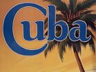 Panamerican Panam Visit Cuba Vintage Deco Travel Poster  Kerne Erickson