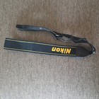 Nikon Vintage Yellow Black 1 5  Camera Neck Shoulder Strap