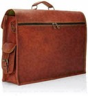 Men s Leather Computer Bag 15  Laptop Briefcase Messenger Shoulder Bag