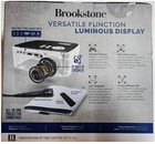 Brookstone Portable Karaoke Projector Set Multimedia System Microphone Speaker
