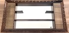Vintage Wall Mirror Wood Shelf Framed Shadow Box Curio Mid Century Modern Turner
