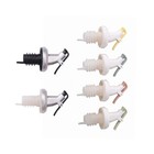 6 Pcs Liquor Bottle Pourer Wine Saver Stopper Oil Pour Spout Oil Bottle Spout