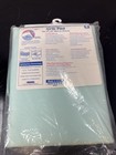 Vintage Baby Crib Sheet Blue Fitted 100  Cotton Riegel 27x36 Mattress New
