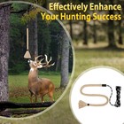 2 4pk Deer Scent Ropes Hemp Scrape Rope With Paracord For Hunting Attractant