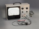 Vintage Eico Model 249 Vtvm Vacuum Tube Voltmeter Calibrated   New Probes Meter 