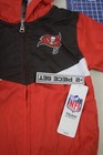 2t Nwt Nfl Tampa Bay Buccaneers 2 Pc Zip Up Wind Suit Track