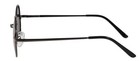 Ozzy Osbourne Glasses Fancy Dress Black Sabbath Round Black Dark Lens Uv Glasses