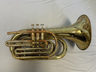 Vintage Bach Mercedes U s a  Marching Baritone Horn   Case