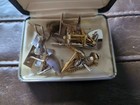 Vintage Men Cufflinks Lot   Case