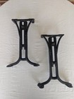 Chandler The Boston Antique Cast Iron Adjustable Desk Table Legs - Late 1800 s