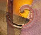 Matthew Patton Signed Studio Art Pottery Abstract Textured Ceramic Wall Decor