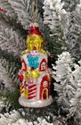 Christmas Glass Ornament - Gingerbread House By Wizardi F07m3-11 Hb-sy25276