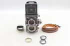 Rolleiflex 3 5f Tlr Film Camera Carl Zeiss Planar 75mm F 3 5 Hood Strap Filter